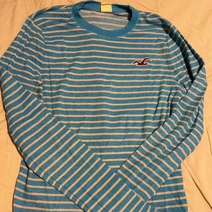 Hollister Waffle Knit Long Sleeve Shirt